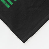 過去インスパイアの未来を祝う黒人歴史 フリースブランケット (角)