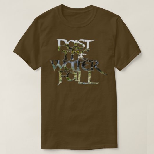 過去ザウォーター秋 Tシャツ (デザイン正面)