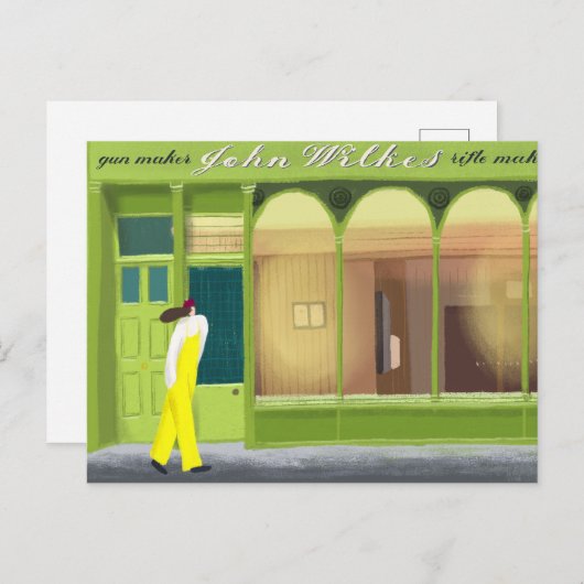 過去ザグリーンショップ シーズンポストカード (正面/裏面)