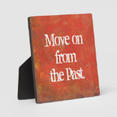 過去タイポグラフィ フォトプラーク (正面)