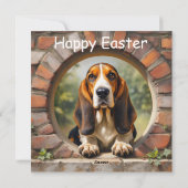 過去ハウンドドッグ – イースター シーズンカード (裏面)