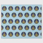 過去マスターフリーメーソンマソニックフリーメーソン ラッピングペーパー (フラット)