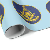 過去マスターフリーメーソンマソニックフリーメーソン ラッピングペーパー (ロールコーナー)