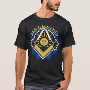 過去マスターマソニックロッジWMアサフルマスター Tシャツ