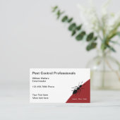 過去制御の終了サービス 名刺 (スタンド正面)