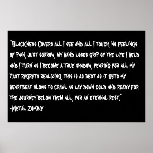 過去後悔 ポスター (正面)