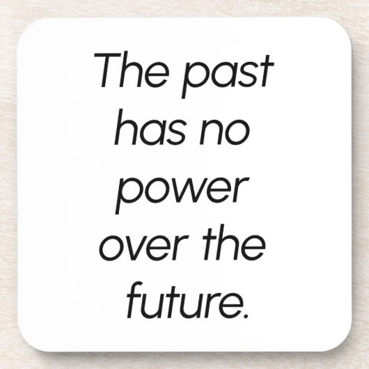 過去懸命プラスチックコースター コースター (正面)