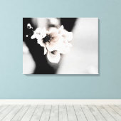 過去春 |花の写真 キャンバスプリント (インサイチュ (ウッドフロア))