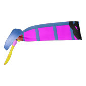 過去現未来タイムレス航空ブルーピンク タイヘッドバンド (回転270)