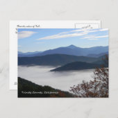 過去秋の色… ポストカード (正面/裏面)