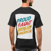 過去誇りを持った・ブライト・トゥモロー」 Tシャツ (裏面)