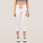 過去誇りを持った・ブライト・フューチャー」 カプリレギンス (正面)