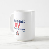 過去4年間の重荷から解放 - 2024 コーヒーマグカップ (正面左)