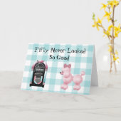 過去50th誕生日グリーティングカードからブラスト カード (黄色い花)