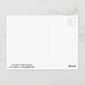 過去75の旋回は「旋回して起きられない!」 ポストカード (裏面)