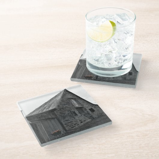 過去 ガラスコースター (アングル)