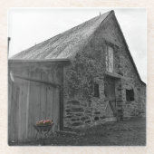 過去 ガラスコースター (正面)