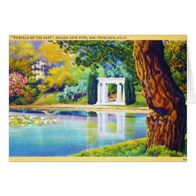 "過去"ゴールデンゲートパークの入口 (正面横)