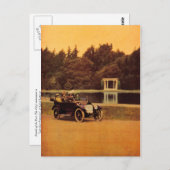 過去、ゴールデンゲートパークcのポータル。1915 ポストカード (正面/裏面)