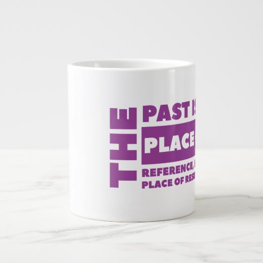 過去 – ジャンボマグ ジャンボコーヒーマグカップ (正面)