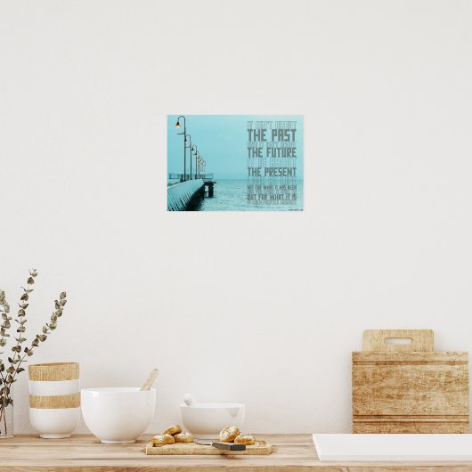 過去，現在，将来 – 色 ポスター (キッチン)