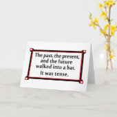 過去、現在、未来 カード (黄色い花)