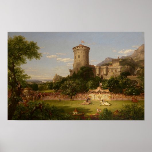 過去(1838) — Thomas Cole ポスター (正面)
