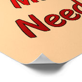 過多ストップ人口 ポスター (角)