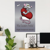 過大利益ポスター ポスター (ホームオフィス)