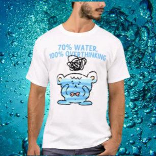 過大思考ベアティー – 70%水、100%思考 Tシャツ