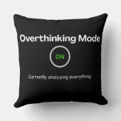 過大思考モード装飾用クッション | ミニマル クッション (裏面)