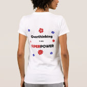 過大思考 Tシャツ (裏面)