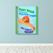 過失ニンフ表紙の場合 キャンバスプリント (インサイチュ (ウッドフロア))