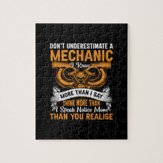 過小評価しない整備士 ジグソーパズル (縦)