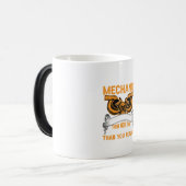 過小評価しない整備士 モーフィングマグカップ (正面左)