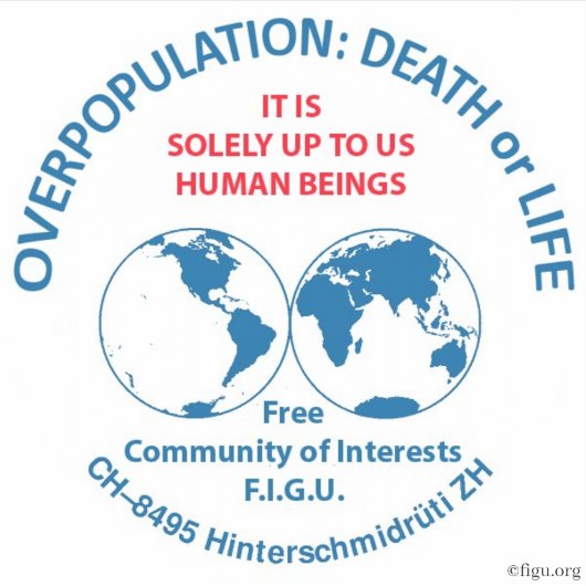 過少人口認識度 シール (正面)