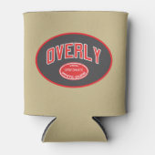 過度に意欲的な白人の男 缶クーラー (正面)