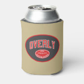 過度に意欲的な白人の男 缶クーラー (缶裏面)