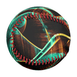 過度に曲がったテープはアクアマリンとコーヒーの溝 野球ボール