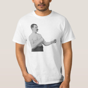 過度に男らしい人のミーム Tシャツ