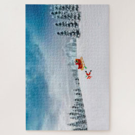 過度のクリスマス応援パズル ジグソーパズル