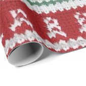 過度のフェスティバル 赤と白 ラッピングペーパー (ロールコーナー)