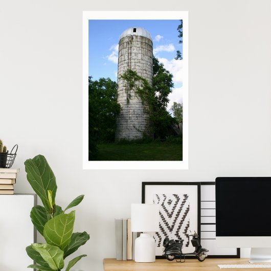 過成長サイロ ポスター (ホームオフィス)