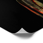 「過敏の女神」カラフルポートレート ポスター (角)