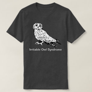過敏性フクロウ症候群 Tシャツ