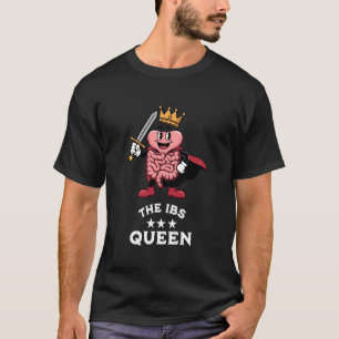 過敏性腸症候群の女王 面白い 腸 下痢 引用 Tシャツ