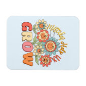 過救済去 – よくはしゃぐフローラやる気を起こさせる マグネット (横)