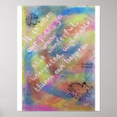 "過来ち"の良い事 – Wise Hedgehog ポスター (正面)