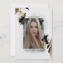 過渡的卒業発表 招待状