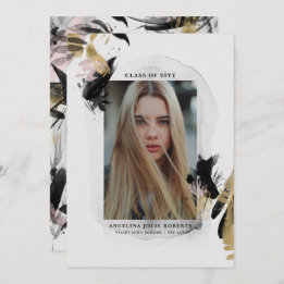 過渡的卒業発表 招待状